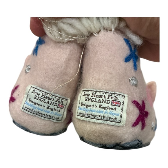 Sew Heart Felt Celeste Slippers Size 1-2 Years Old - Picture 6 of 10
